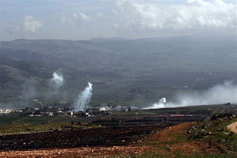 İ­s­r­a­i­l­-­L­ü­b­n­a­n­ ­s­ı­n­ı­r­ı­n­d­a­ ­g­e­r­g­i­n­l­i­k­